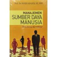 MANAJEMEN SUMBER DAYA MANUSIA